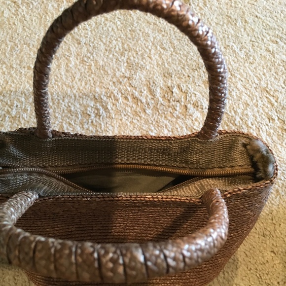 Brighton Alec Crochet Straw Handbag and Unbranded Straw Bag - Picture 9 of 10